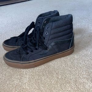Black high top vans